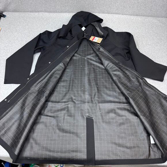 NIKE Storm Fit Windrunner ADV Oversized Black Trench Coat Women Large FV6307101 - Picture 8 of 15